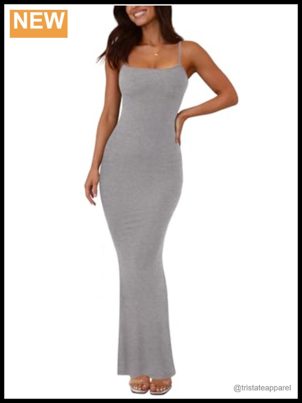 Sexy Lounge Slip Maxi Dress Sleeveless Backless Ribbed Bodycon